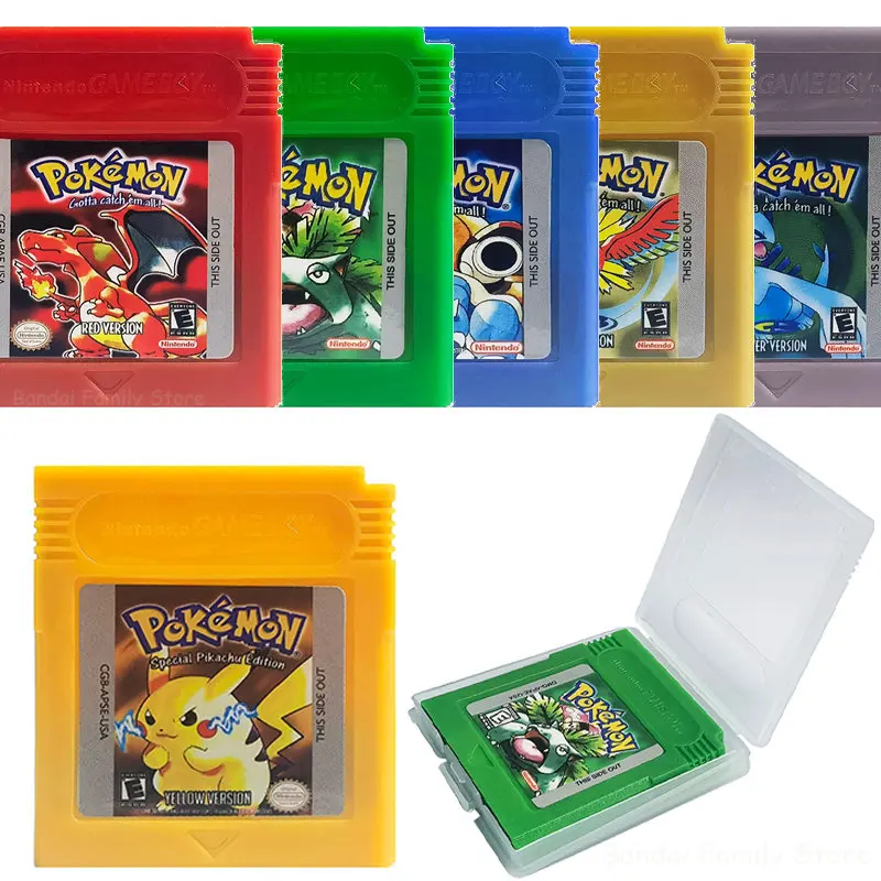 Pokemon Orange GBC/GBA Game Card Boxed US Version English Pokemon Game Card  - AliExpress