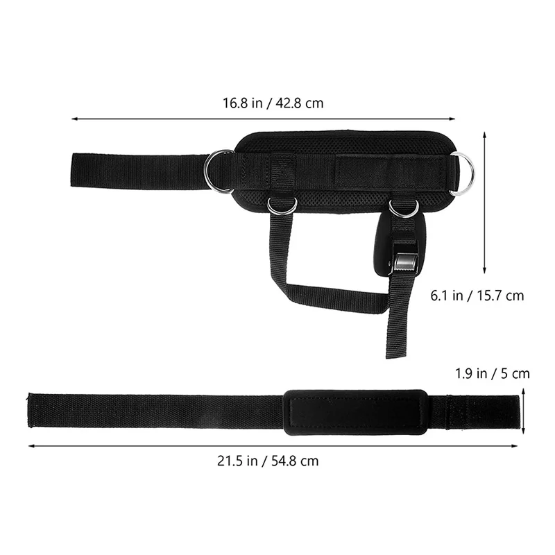 Ankle Straps 1pc Cable Machines Workouts Fully Padded Ankle Cuffs for Leg Exercise Adjustable and Breathable Cuffs