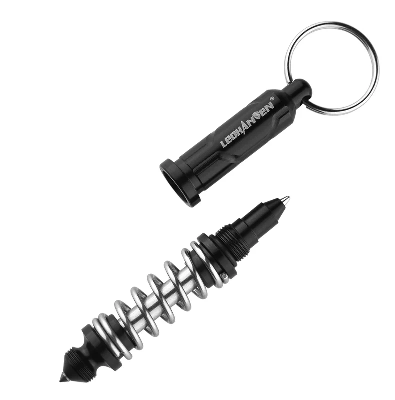 Nieuwe T-6 Lente Tactische Pen Tungsten Staal Zelfverdediging Pen Tactische Survival Pennen Multifunctionele Glas Breaker Beveiliging Beschermen