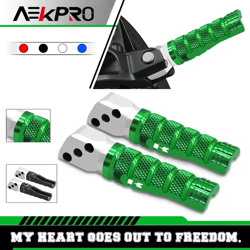 Für Z650 650RS Z750 Z800 Z900 RS/SE Z1000 Z1000SX VERSYS NINJA ZX6R 10R 25R ZX4R ZX4RR Motorrad fuß Peg Hinten Fußrasten Pedal