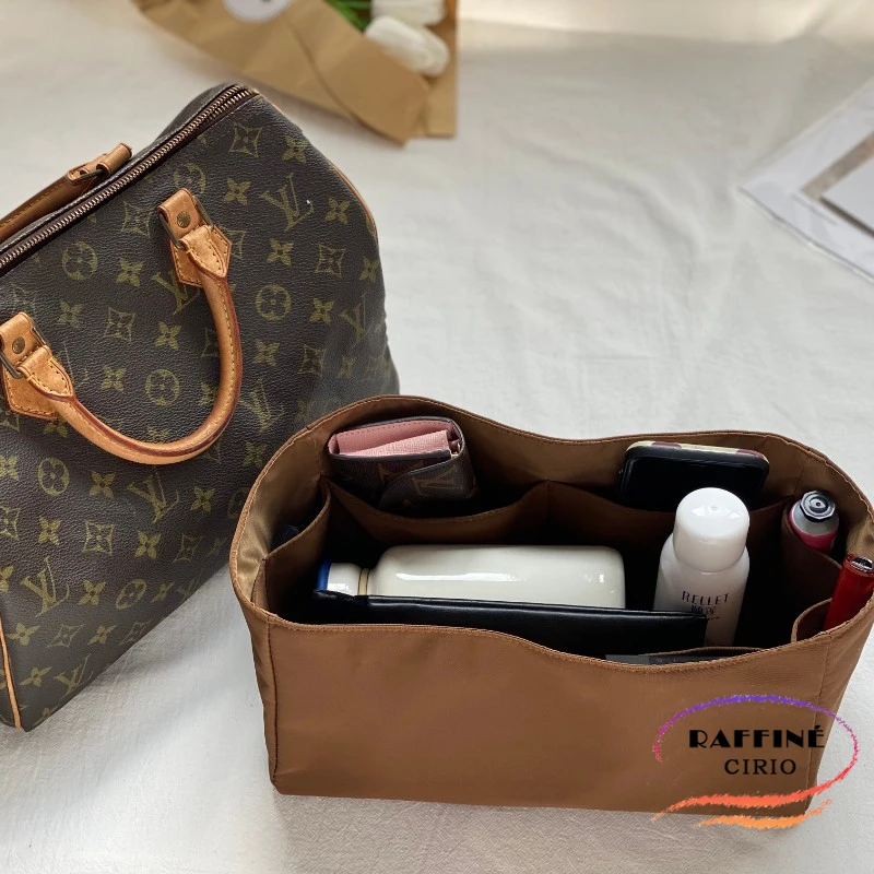 For LV Speedy Nano 20 25 30 35 Neverfull Purse Organizer Tote Handbag  Portable Shape Insert Bag Parts Accessories - AliExpress