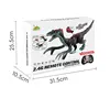 2.4G Children's Remote Control Spray Dinosaur Toys Walking Velociraptor with Lights Sounds Dinosaur Robot RC Toys for Kids Gift 6
