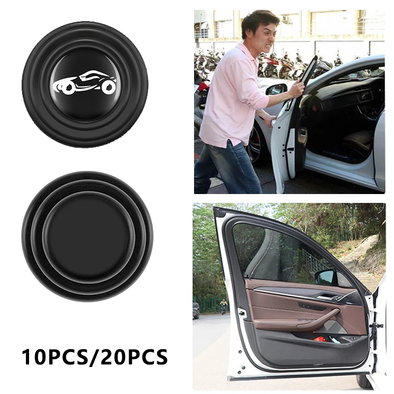 1020PCSAnticollisionSiliconePadCarDoorClosingAntishockProtectionSoundproofSilent
