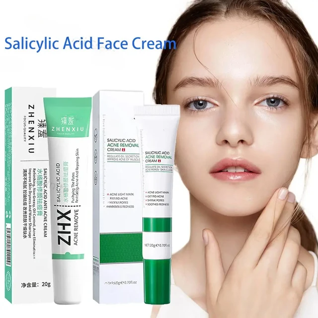 20g Salicylic Acid Shrink Pore Cream Elimination Large Pores Remove Blackehead Face Smooth Repairing Skin Care Product 1