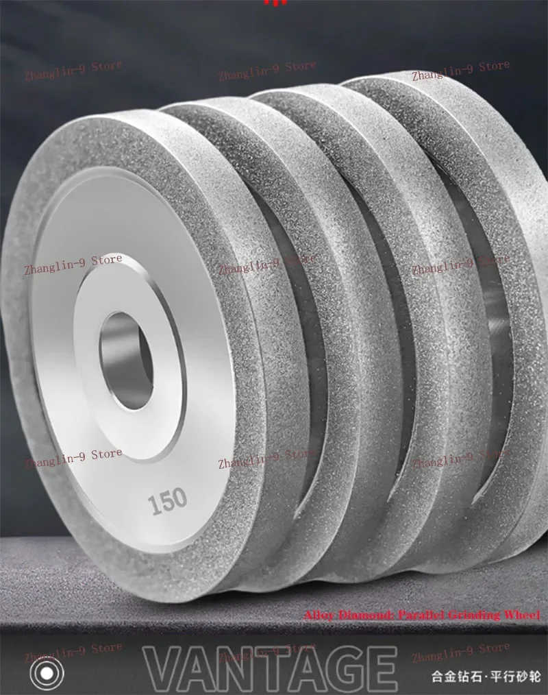 78-100mm Electroplated Diamond Grinding Flap Wheel Grinder Sharpener Disc Milling Alloy Parallel Emery Wheel P60-P600
