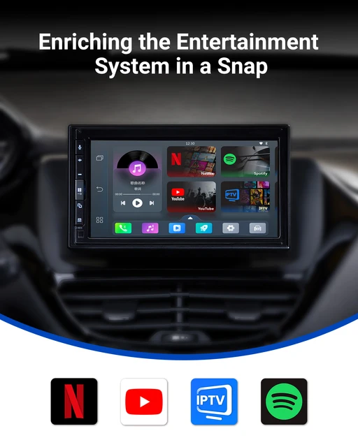 OTTOCAST Play2Video Pro Wireless CarPlay Wireless Android Auto Adapter for Youtube Netflix IPTV Car Accessories for Kia Toyota - Image 2