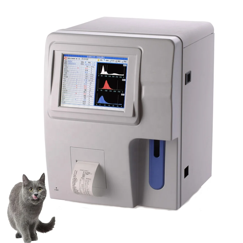 Vet Hemat Ology Analyzer 3 Parti Auto Top Hemat Ology Analyzer Cbc Machine Veterinary