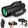 5000M Powerful Monocular 12x50 Monocular Long Reach Portable Telescope High Magnification Professional for Camping 1