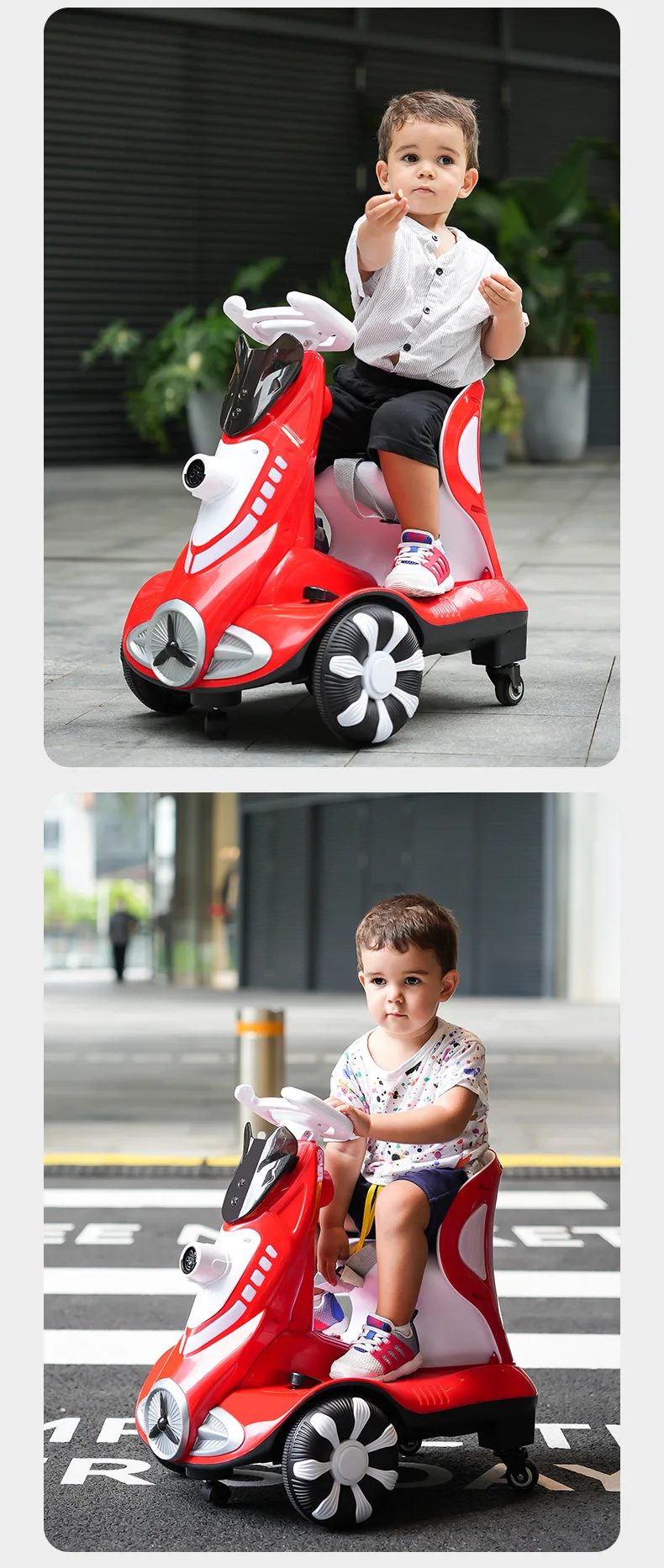 New Children'S Electric Drift Rotating Car Bubble Machine Balancing Car Remote Control Indoor Rotating Car Dual Drive Can Sit 18 1_14.Jpg