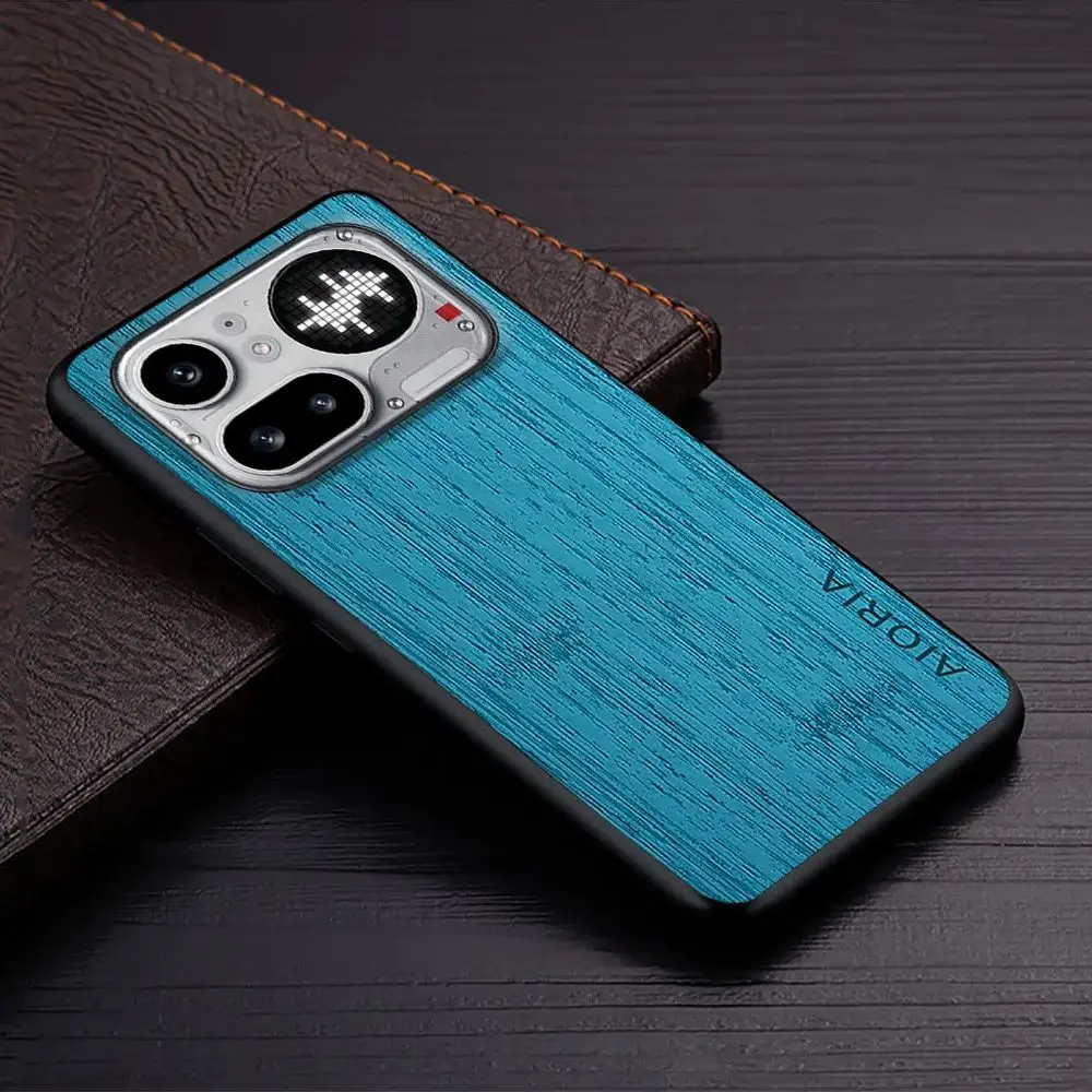 Luxury Bamboo Pattern Leather Phone Cover