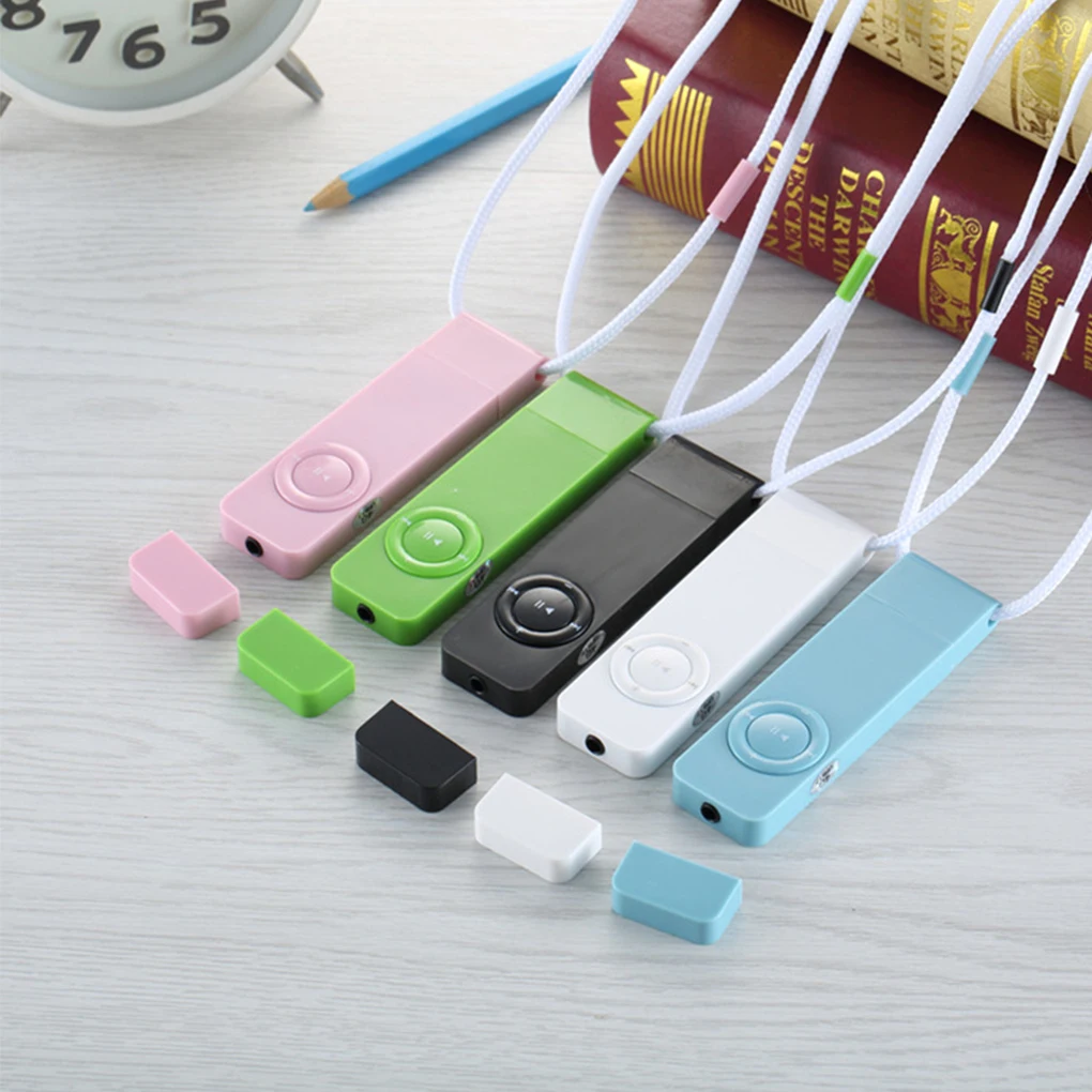 

MP3 Player USB 3 5mm Interface Rechargeable Media Player Portable MP3 WMA Playing Device Green
