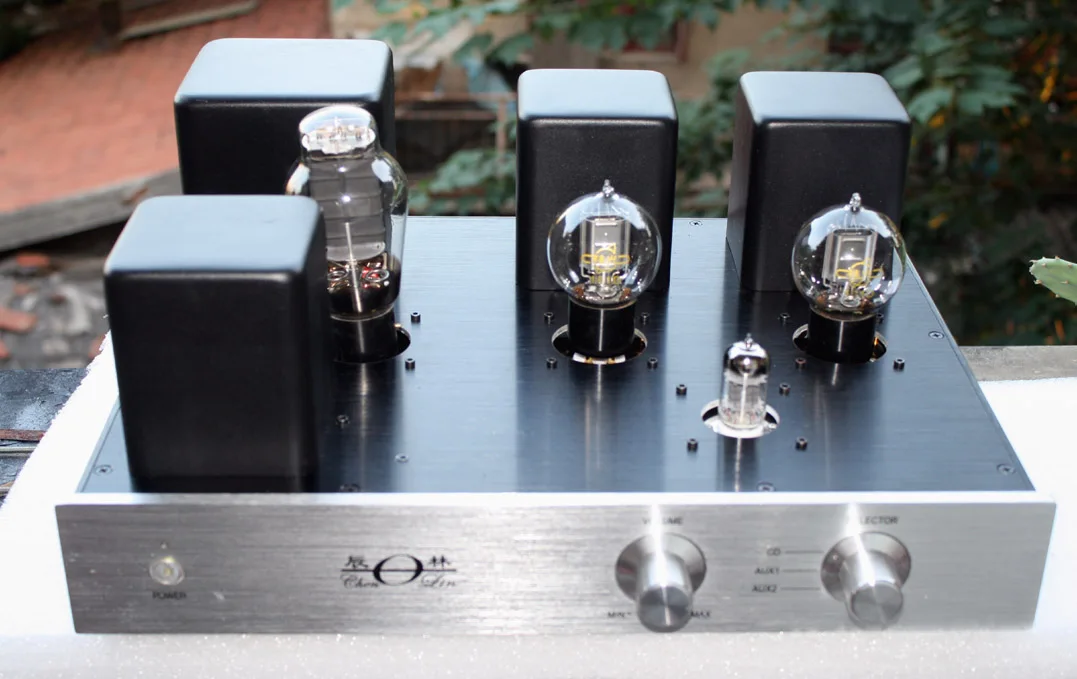 Latest 101D preamp, input sensitivity 300mv, Guiguang 300B*1, Guiguang