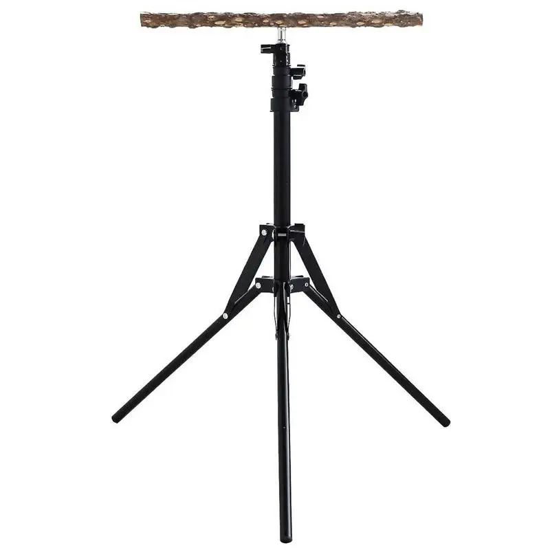 

Подставка для попугая для больших птиц, регулируемая высота 15,74-61,81 дюйма, подставка для тренировок для птиц, натуральный деревянный попугай, окунь, игрушка для птиц