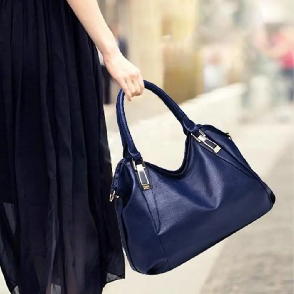 

Women Faux Leather Handbag Stylish Faux Leather Women's Handbag with Large Capacity Crossbody Design for Commuting Travel Women
