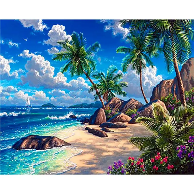 Scenery painting 2024 for kids