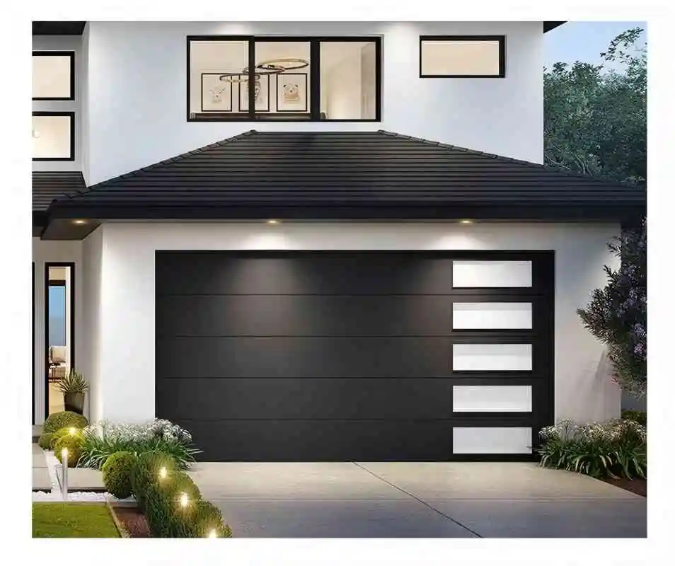 Aluminium Garage Glass Door Pivot Exterior Door Modern Doors Home Entrance Sliding Sliding Folding Garage Doors