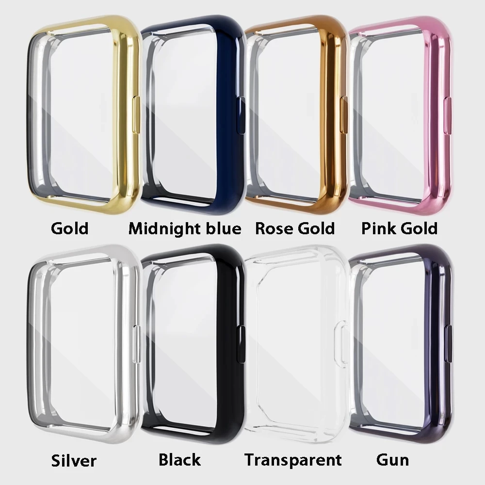 TPU Plated All-Around Bumper Screen Protector Cover