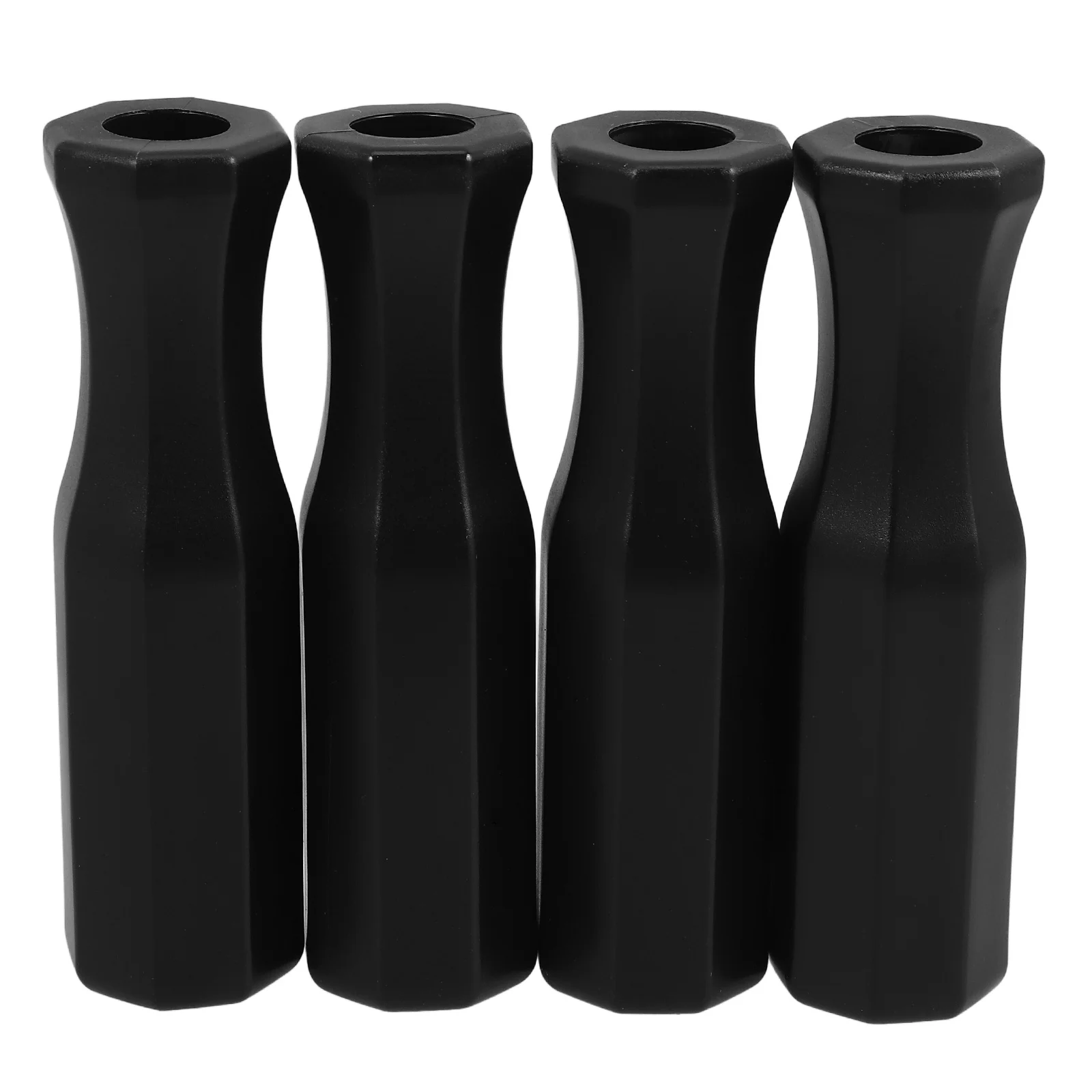 8pcs Table Plastic Grips Foosball Handles Replacement Foosball Accessories Ergonomic Design Smooth Clean
