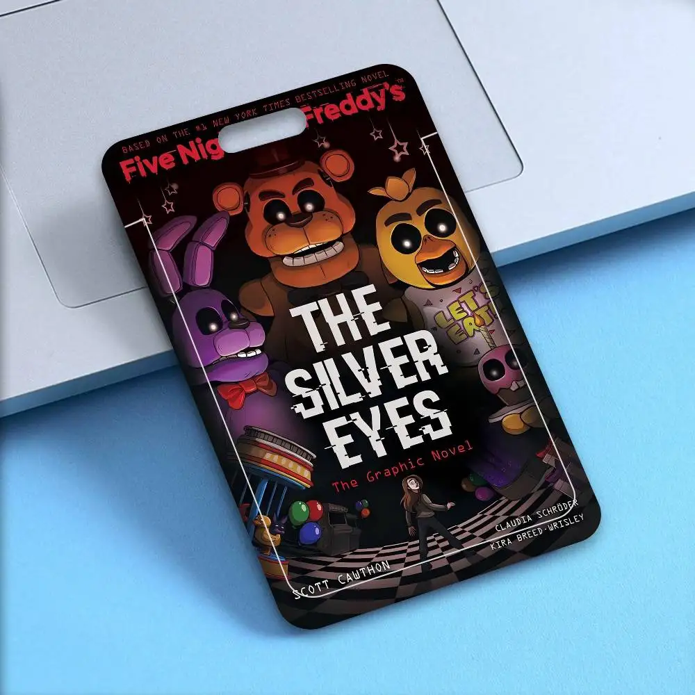 FNAF Themed Credential Badge & Card Holder with Neck Strap - Perfect Gift Idea