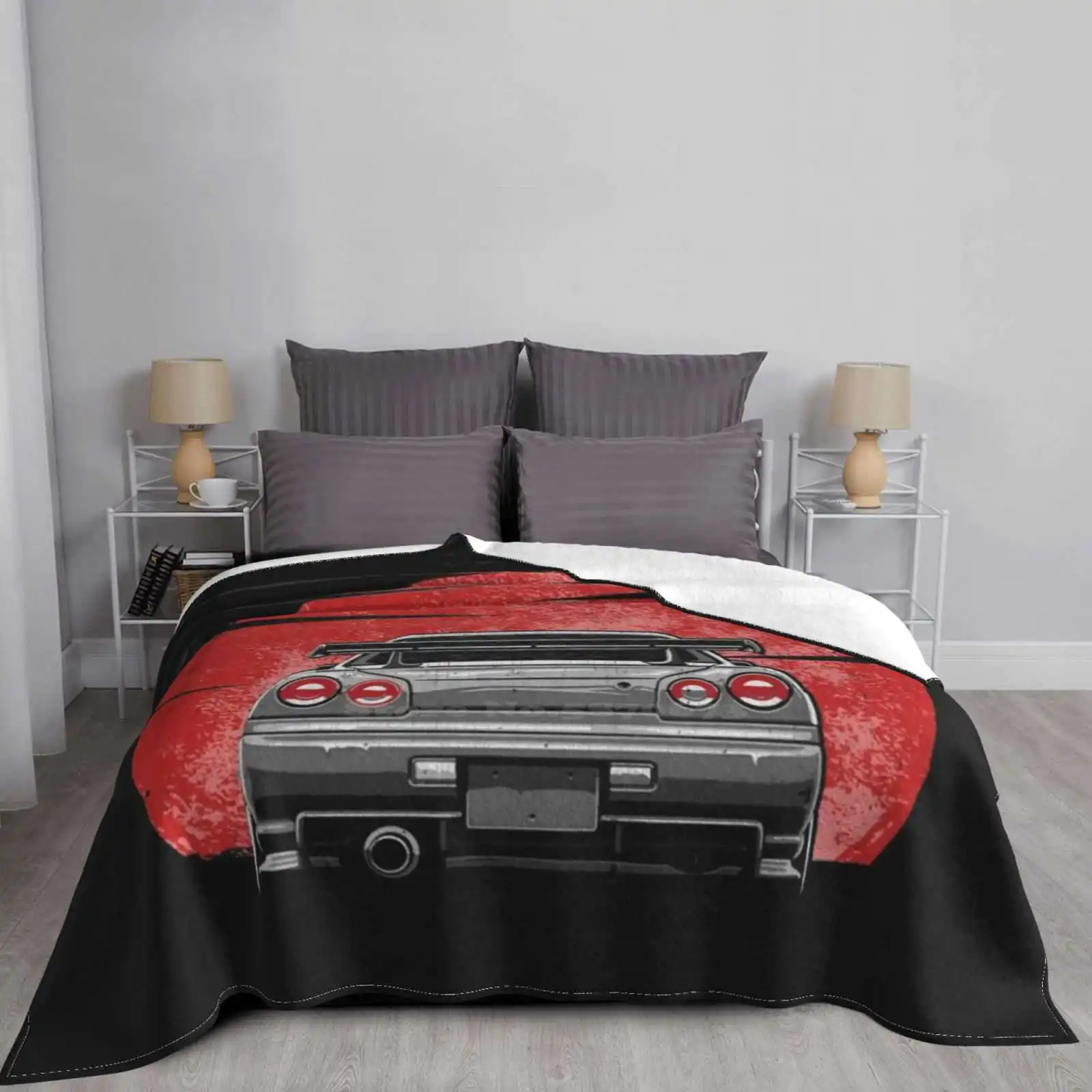 Vintage Gt R Jdm Car Air Conditioning Blanket Soft Warm Light Thin Blanket  Gtr Carguy Jdm Nissan Drag Racing Car R35 Car Guy - AliExpress