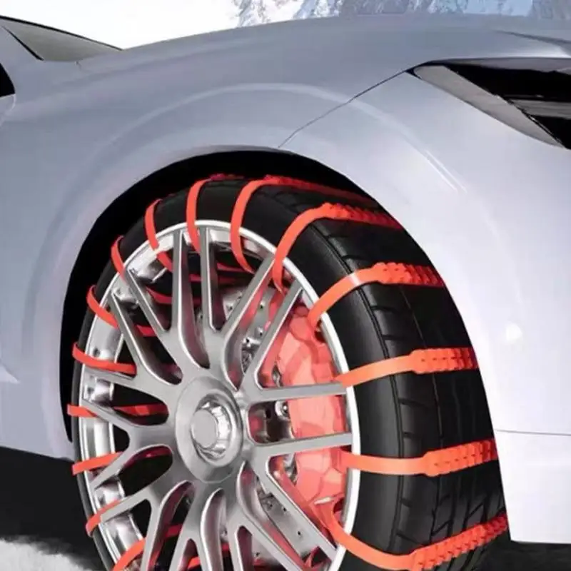 Tire Chains For Cars Anti-skid Snow Chains For Tire Automotive Snow Socks Tires Traction Device Winter Accessory