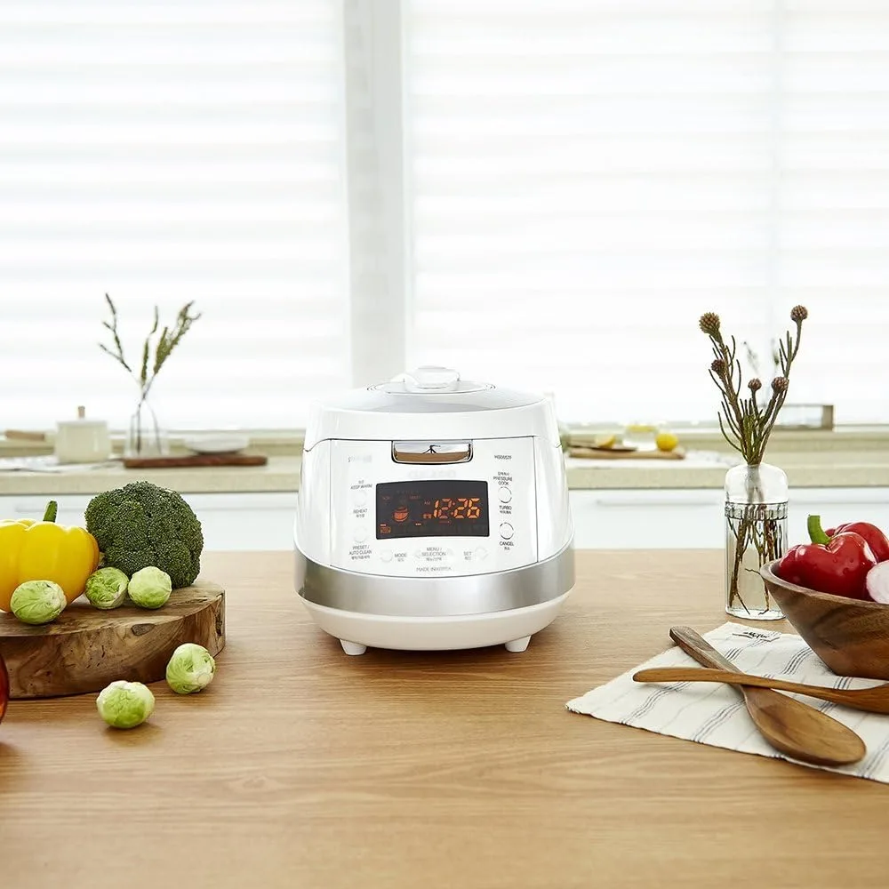 Induction Heating Pressure Rice Cooker &ndash; 18 built-in programs including Glutinous, GABA, Mixed, Sushi and more