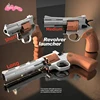 Soft Bullet Gun ZP5 Revolver Soft Bullet Launcher Pistol Toys for Kid Adult CS Game Outdoor Weapon 3