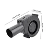 7530 Smelting Metal Fan Portable Air Blower Air Cooler Metal Fan BBQ Blower Charcoal Cooling Cooler Fan Us Plug 6