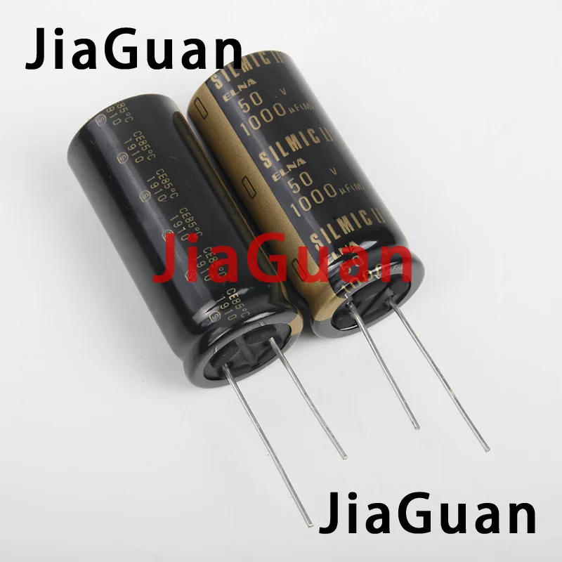 

2PCS Thailand ELNA RFS SILMIC II 50V1000UF 18X40MM RFS-50V102MK9 NEW audio frequency electrolytic capacitor SILMICII 1000UF 50V