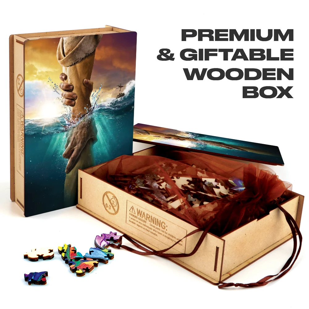 The Hand Of God Jigsaw Puzzle Activity Games Jesus Christ Wooden Puzzle Art Playset Marvel Wood Puzzles For Adults Toys For Boys 6