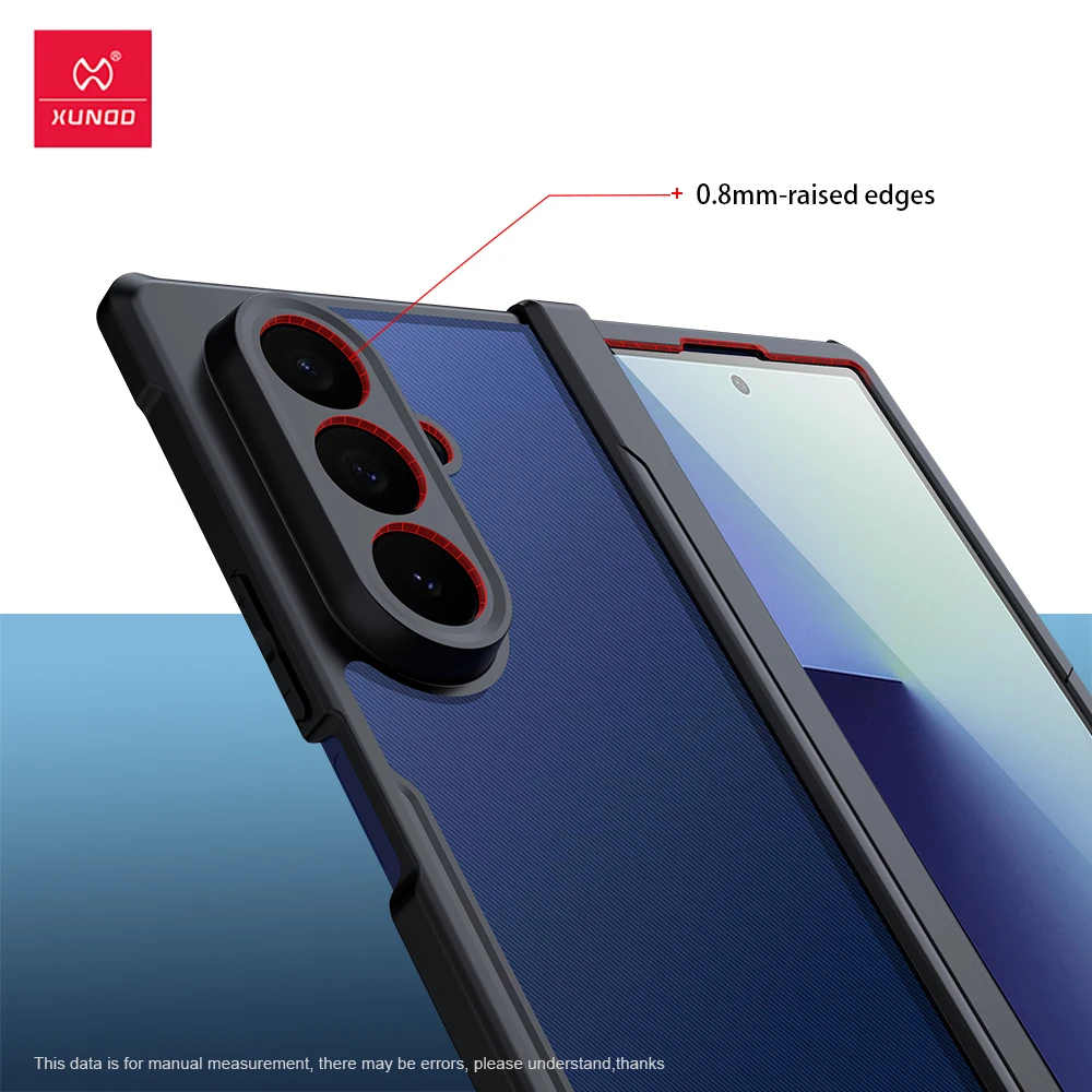 Xundd Airbag Shockproof Case with Screen Protection and Anti-Fingerprint Features
