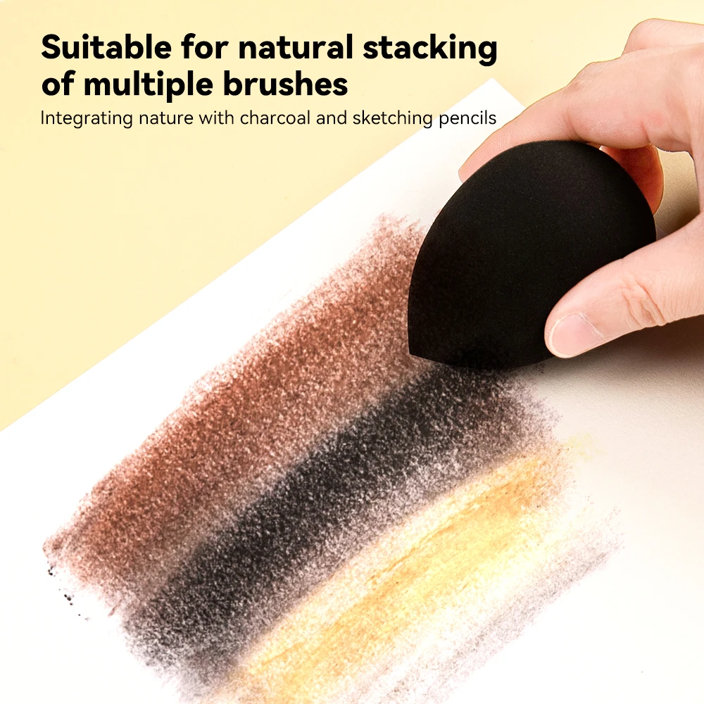 Ultra Soft Sketch Toner Dry Wet Graphite Charcoal Powder for Artist Drawing Graffiti Professional Paint Color Sketching Supplies