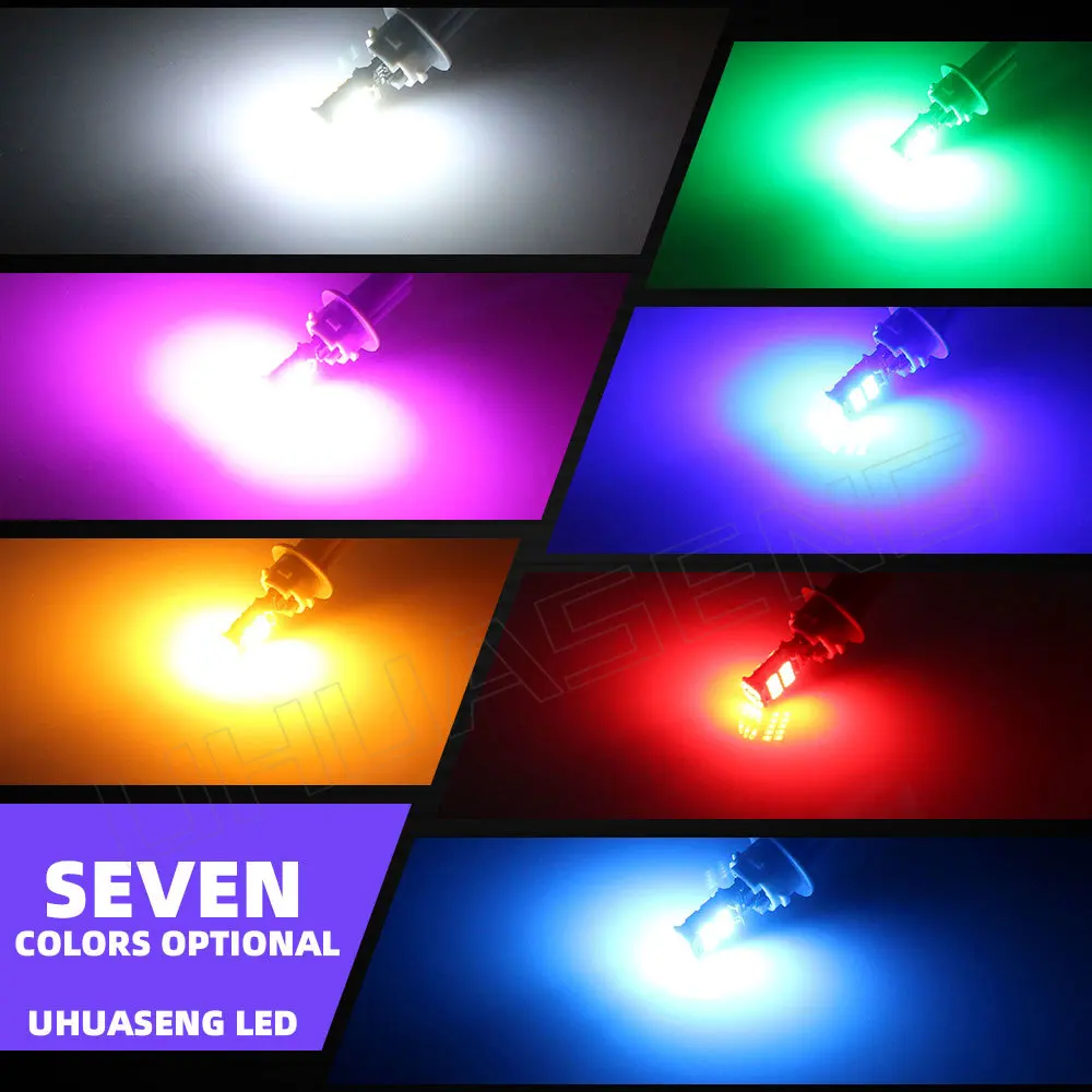 UHUASENG LED , T10, H6W, BA9S, BAX9S, BAY9S, H21W, W5W, 194, T4W, 26smd, ׸ , ڵ  Ʈ, ȣ , DRL ڹ, 2 