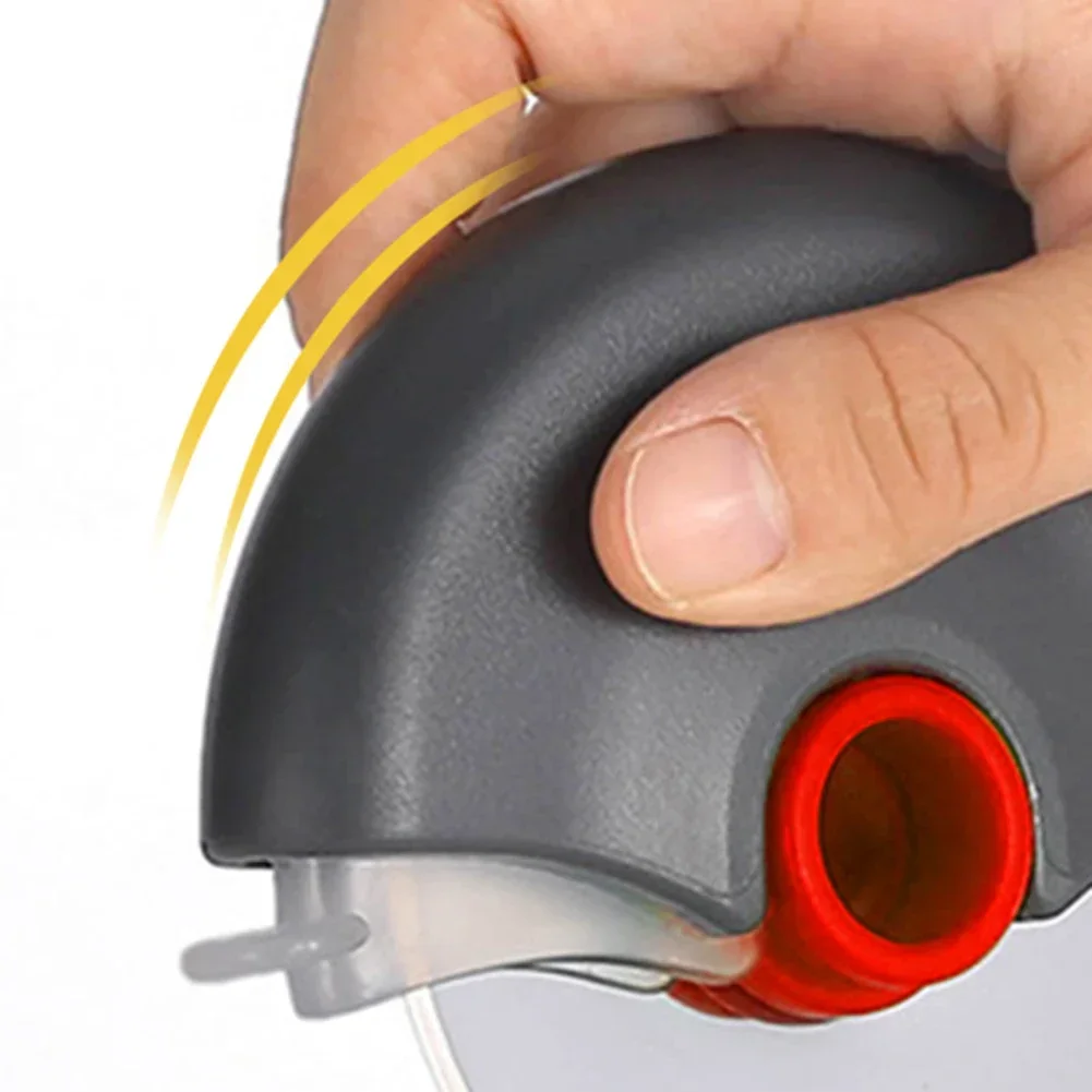 Stainless Steel Pizza Cutter Round Wheel Cutting Knife for Pizza with Lid Roulette Roller Dough Slicer Cutter Baking Tools