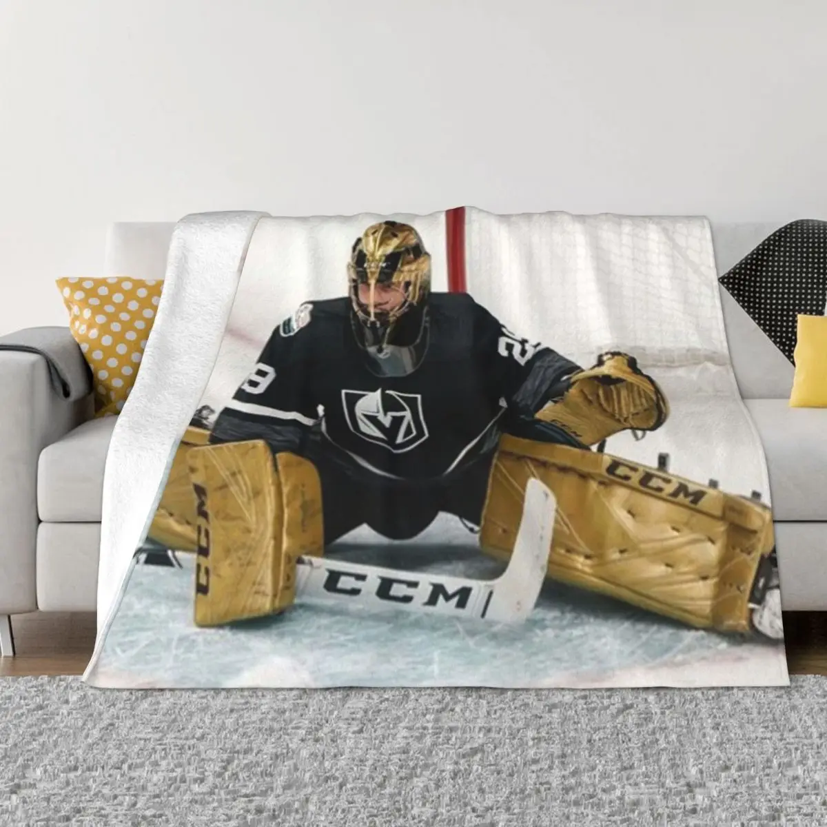 

Marc Andre Fleury Throw Blanket Thermals For Travel heavy to sleep Fluffys Large Decoratives Blankets