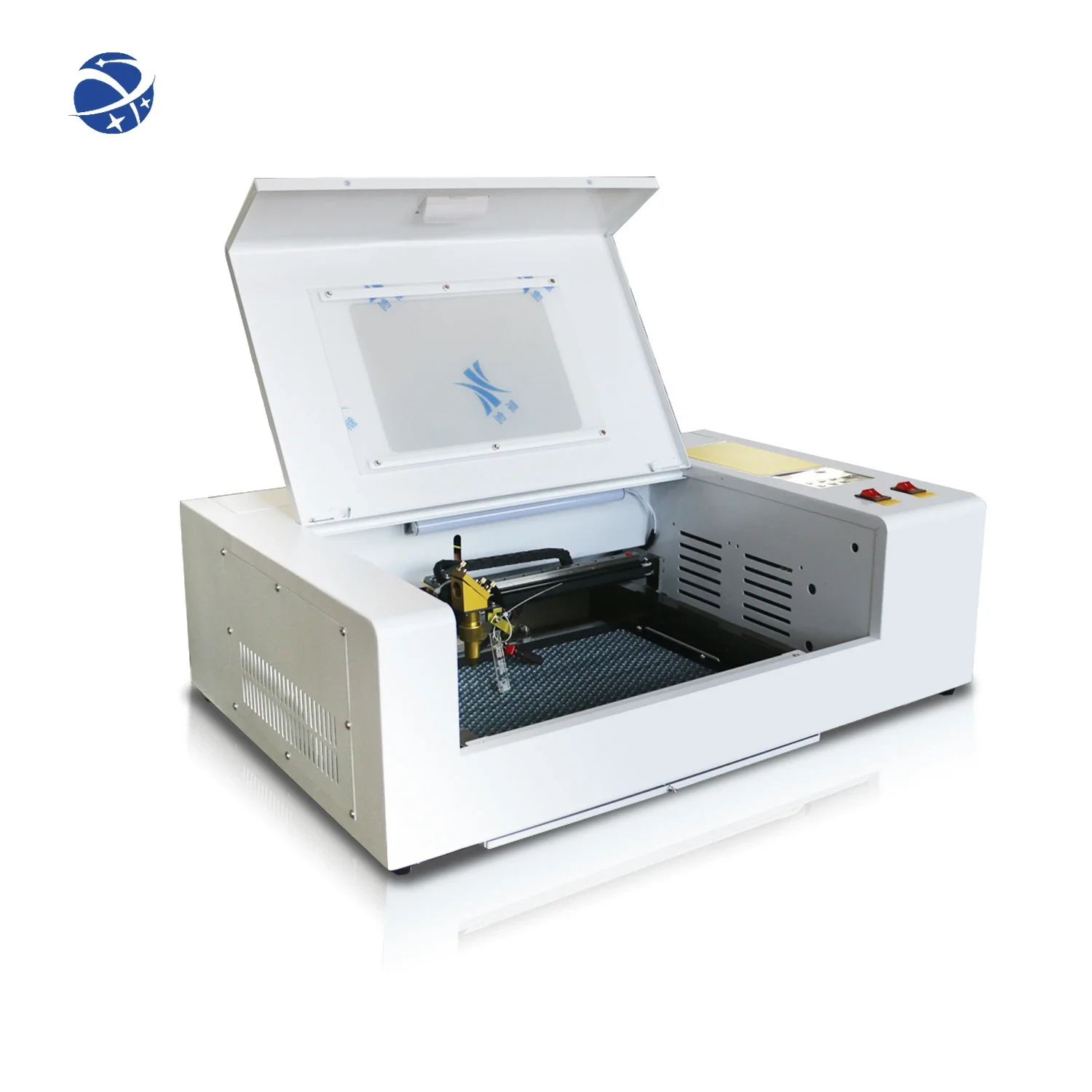 yyhc High Precision K40 Laser Engraving Machine Mini Laser Cutter Machines for Small Business Ideas CO2 Wood Engraving