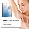 Permanent Hair Inhibition Woman Serum Restrain Armpit Leg Arms Stop Hair Growth Painless Moisturizing Depilatory Body Skin Care 5