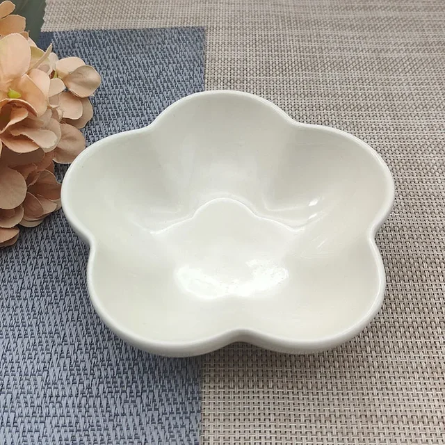 Ceramic Extra Wide Raised Cats Food Bowl,Elevated Pets Bowls Anti-Vomiting Cat Feeder Whisker Stress-Free Cat Feeder Bowls 5.1'' 6