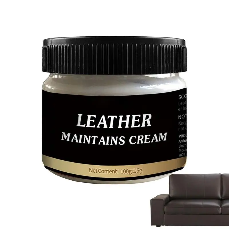 

Car Care Cream Leather Repair Kit Deep Nourishing Leather Recoloring Balm Car Seat Sofa Scratch Cracks Paint Care For Car Seats