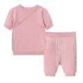 Pink Cableknit set