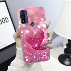 Cover per telefono in silicone morbido trasparente effetto marmo