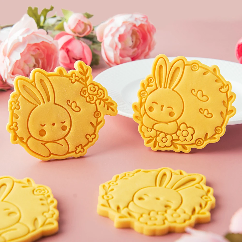 Rabbit Cookie Mold Baking Decorating Tools Supplies baking mold cookie mould cookie printing mold baking decorating tools