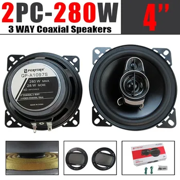2x280W 4-Inch Car Speakers 1