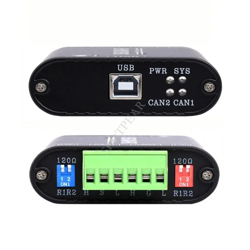 Industrial Grade CAN/CAN FD Bus Data Analyzer USB To CAN FD Adapter CAN/CAN FD Bus Communication Interface Card