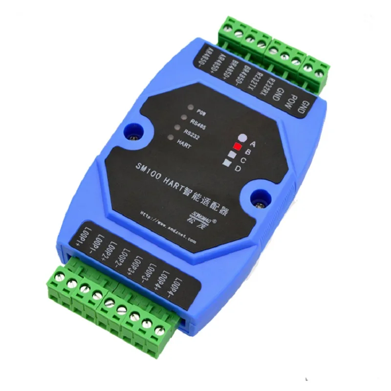 

Конвертер протокола Харт в MODBUS, Харт в RS485 на 232, английская версия
