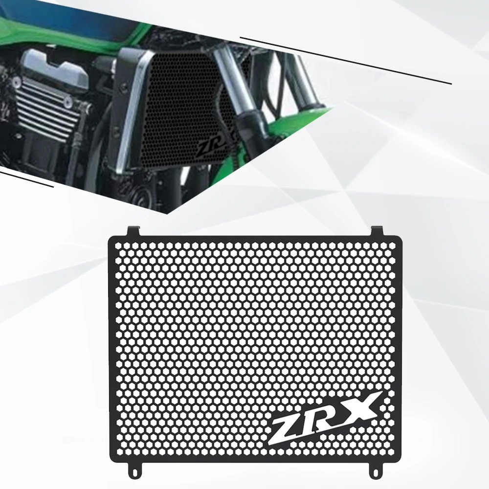 

For Kawasaki ZRX1100 ZRX 1100 1997-2000 Motorcycle Radiator Guard Grill Cover Protector For Kawasaki ZRX1200R ZRX1200S 2001-2008