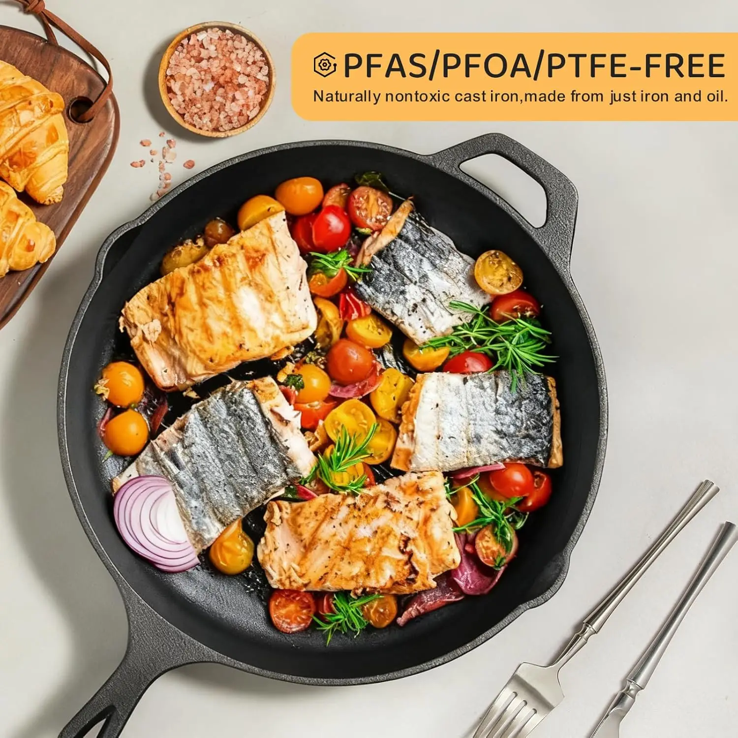 Natural, Non-Toxic Cookware