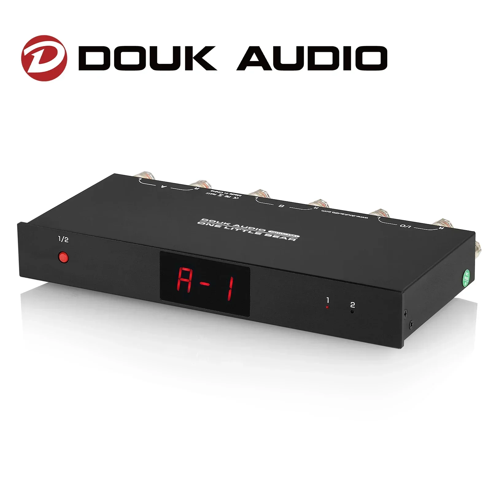 

Звуковой селектор Douk Audio SP102 PRO Stereo A/B, двухсторонний дисплей, усилитель/переключатель динамиков с дистанционным управлением