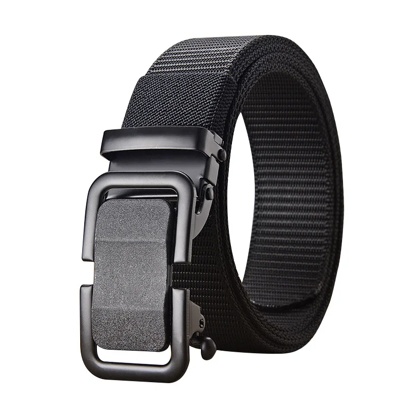

New Men Canvas Belt Fashion Alloy Automatic Design Weave Nylon Men Belt Outdoor Casual Men and Women Casual Jeans Belt