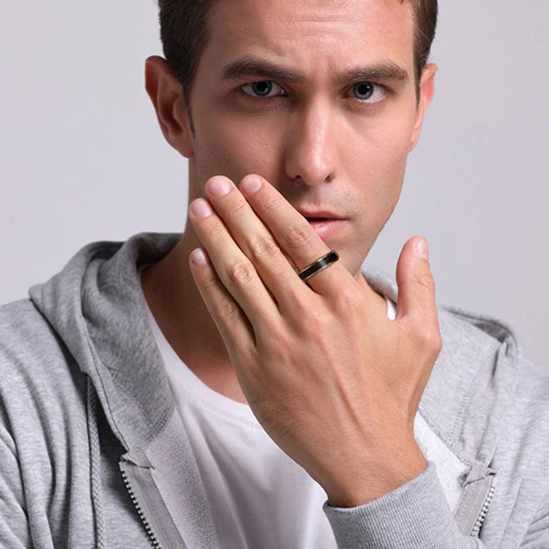 Anello In Tungsteno Da Uomini - Italia